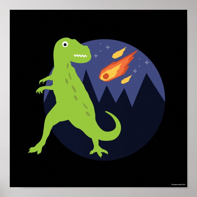 Póster La Meteorita Que Atrapó (Frente)