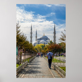 Póster La Mezquita Azul, Estambul