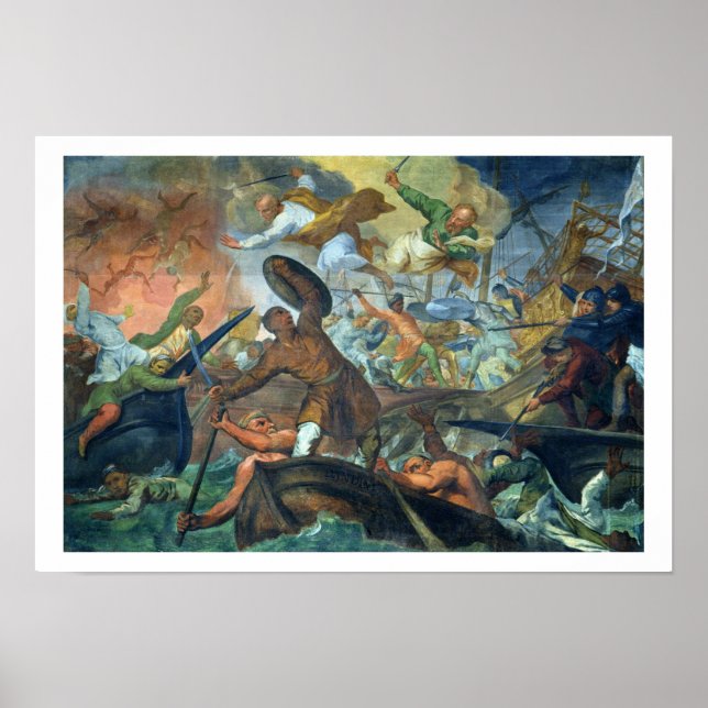 Póster La milagrosa intervención de San Pedro y Pablo i (Frente)