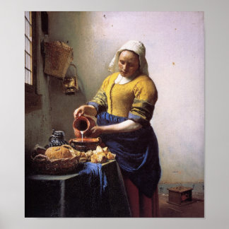 Póster La Milkmaid
