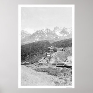 Póster La mina de cobre Bonanza Alaska 1916