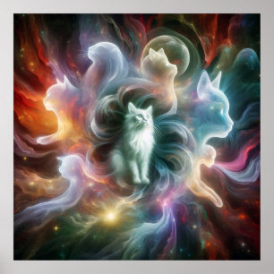 Póster La mirada amorosa: el espíritu del gato