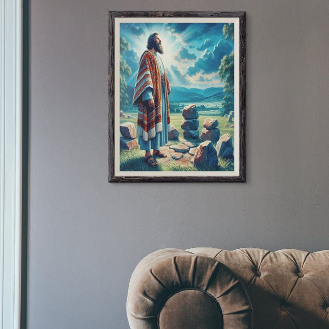 Póster La mirada fiel de Abram: Génesis 15 (Subido por el creador)