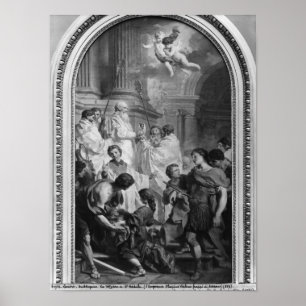 Póster La misa de San Basil, antes de 1747