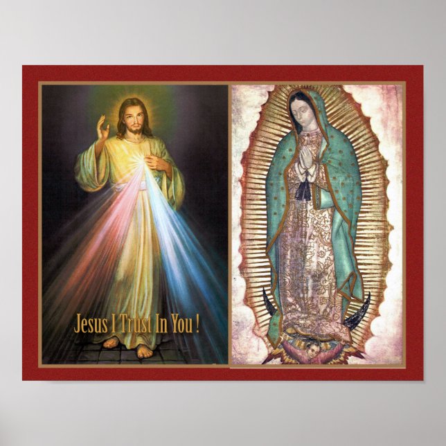 Póster La misericordia divina y la devoción de Nuestra Se (Frente)