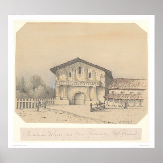 Póster La Mission Delores, San Francisco, CA (1205)