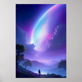 Póster La misteriosa luna y el rastreador solitario