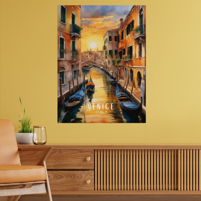 Póster La misteriosa puesta de sol en Venecia (Salón 2)
