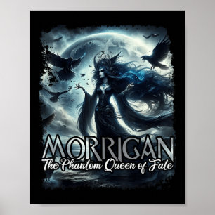 Póster La mitología mística irlandesa celta de Morrigan R