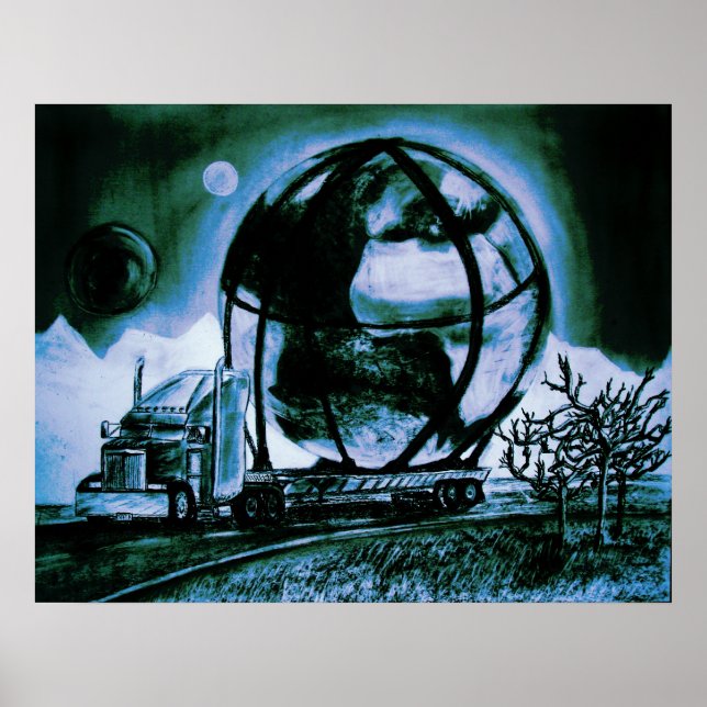 Póster La Mixta Trucking (Frente)
