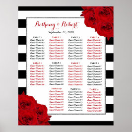 Póster La moderna colección de Bodas de lujo Moda - Roses