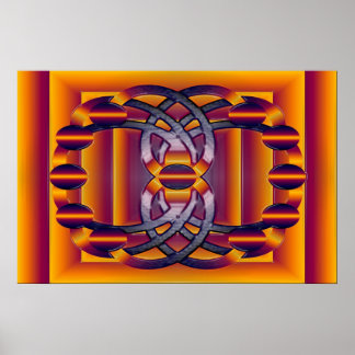 Póster la Molécula brillante