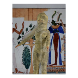 Póster La momia escapa de Egipto. Halloween