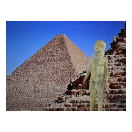 Póster La momia escapa de Egipto. Halloween