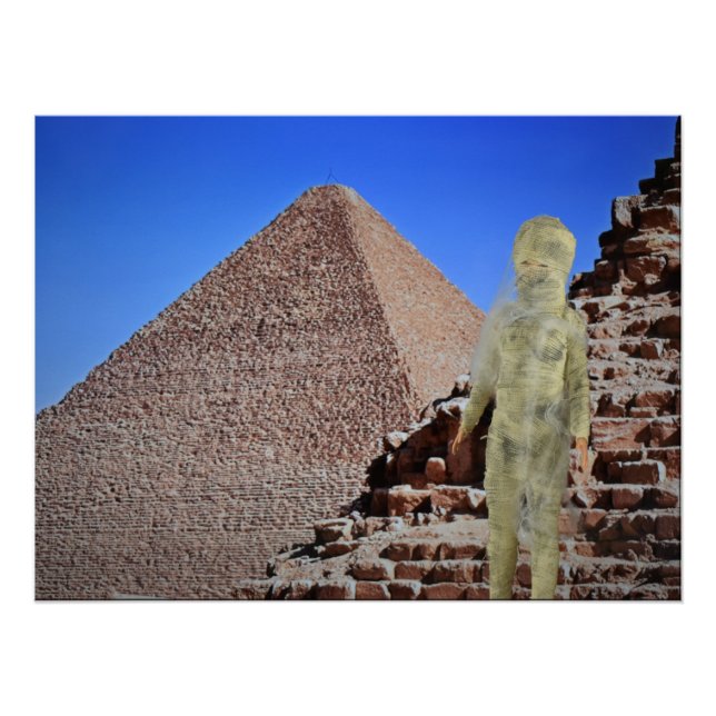 Póster La momia escapa de Egipto. Halloween (Anverso)