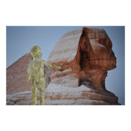 Póster La momia escapa de Egipto. Halloween