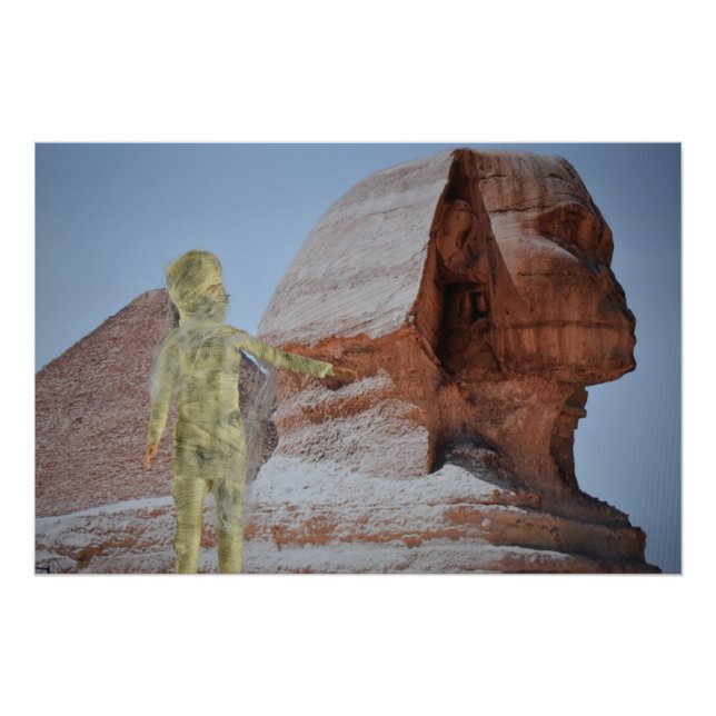 Póster La momia escapa de Egipto. Halloween (Anverso)