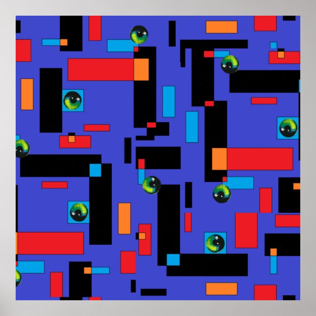 Póster La momia I - Ken Gage Abstract Art (Frente)