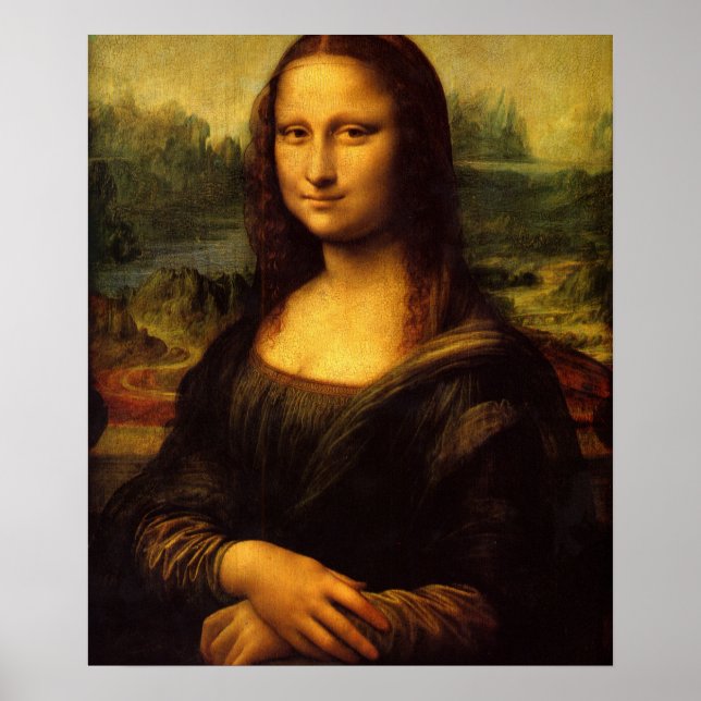 Póster La Mona Lisa (Frente)