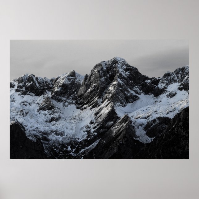 Póster La montaña (Frente)