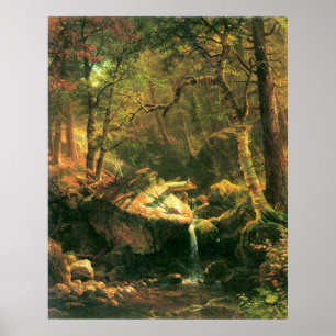 Póster La montaña de Bierstadt