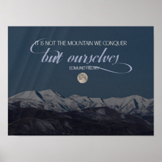 Póster La montaña que conquistamos