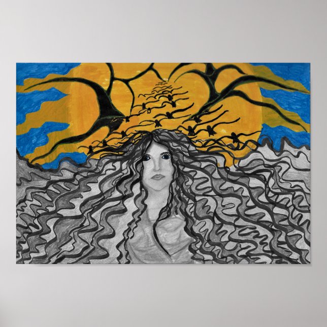 Póster La Morrigan (Frente)