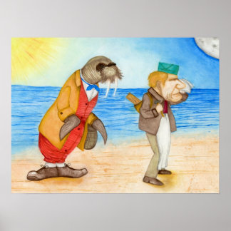 Póster La morsa y el carpintero