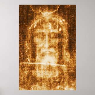 Póster La mortaja de Turín, el rostro sagrado de Jesús Po