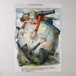 Póster La Mosca Roja