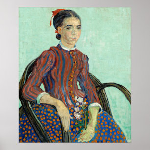 Póster La Mousmé - Vincent van Gogh Poster Bella Artes