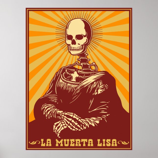 Póster La muerta Lisa (Frente)