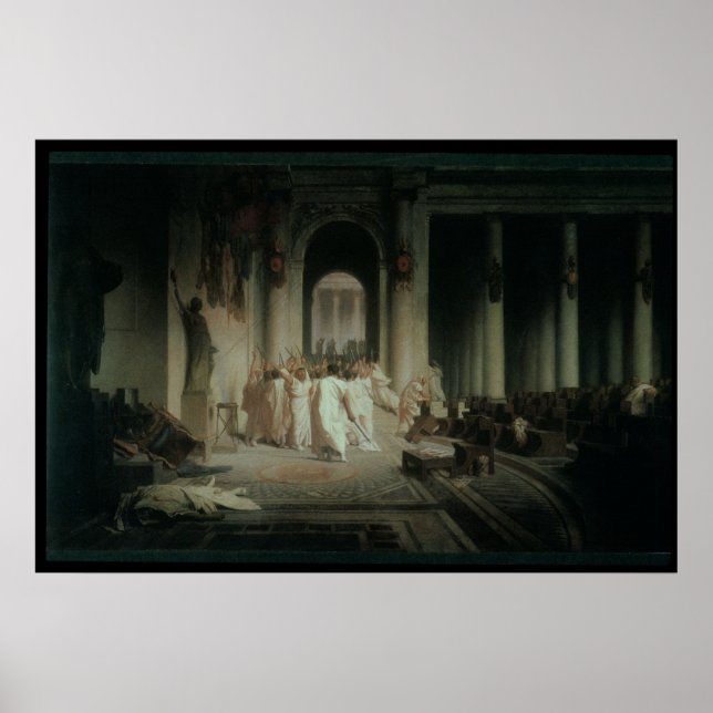 Póster La muerte de César (Frente)