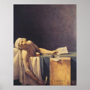 Póster La muerte de Marat