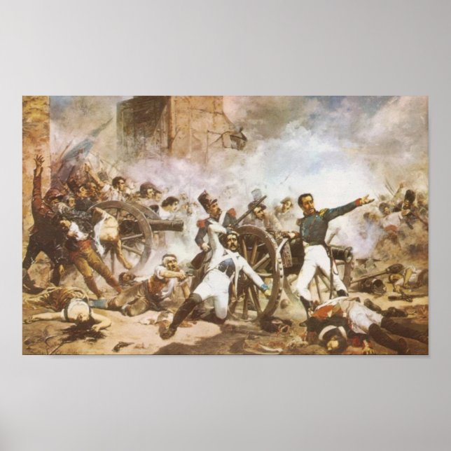 Póster La muerte de Pedro Velarde (Frente)