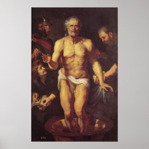 Póster La muerte del Seneca