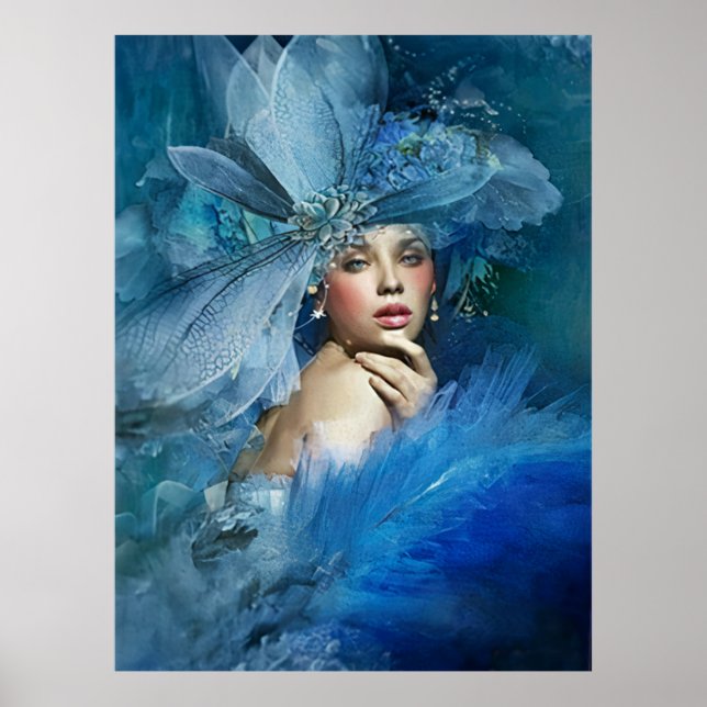 Póster La mujer elegante (Frente)