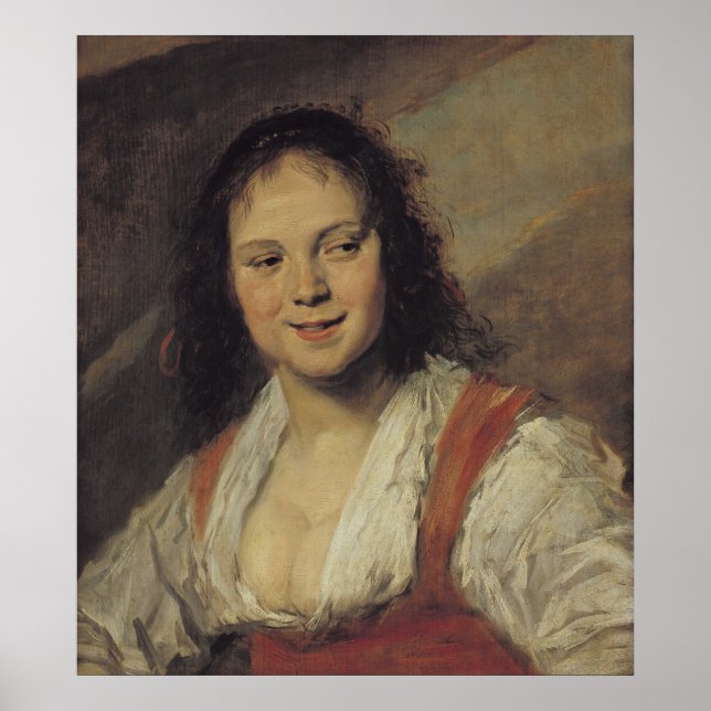 Póster La mujer gitana, c.1628-30 (Frente)