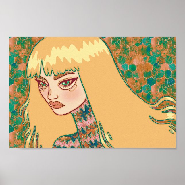 Póster La mujer gótica (Frente)