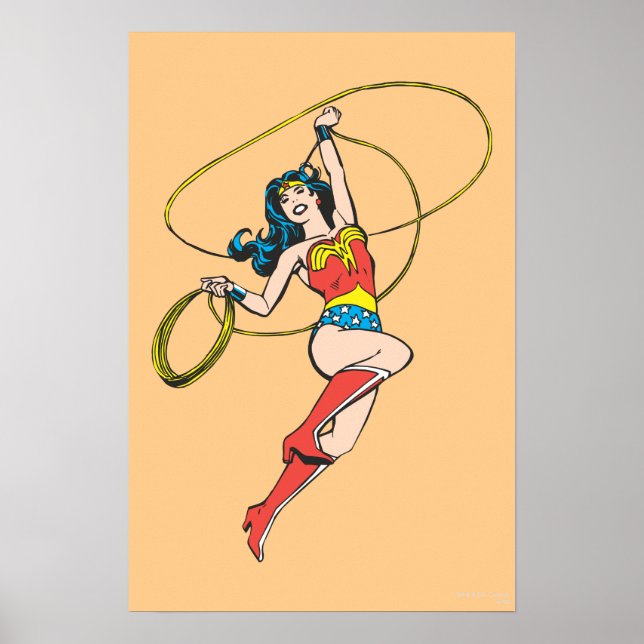 Póster La mujer maravilla Lasso de la verdad (Frente)