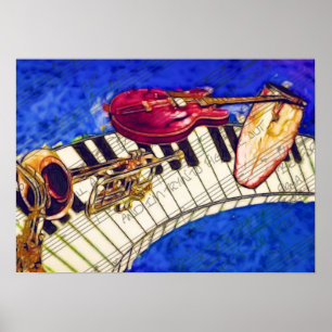 Póster La música en mí