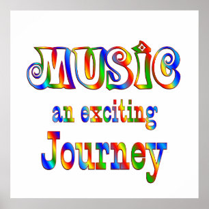 Póster La MÚSICA es excitante