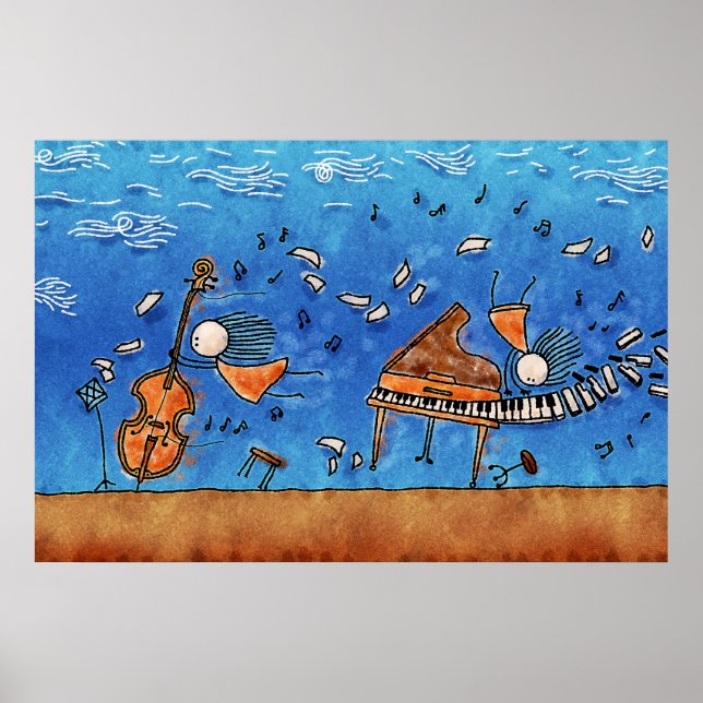 Póster La música es poder (Frente)