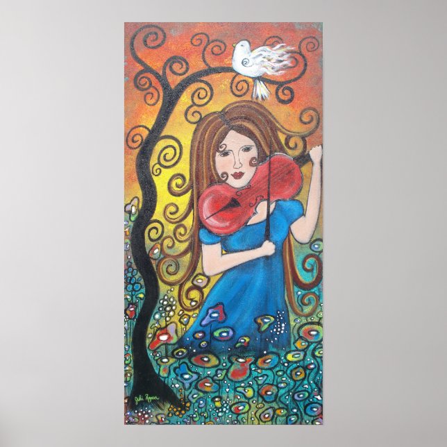 Póster La música está en su alma (Frente)