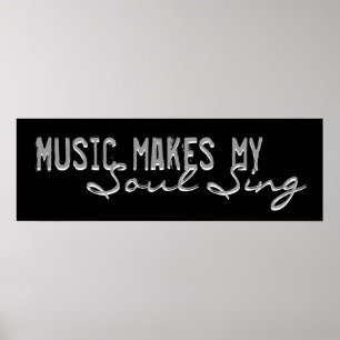 Póster La música hace que mi alma canta el poster