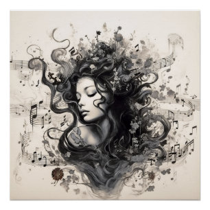 Póster La música me alimenta