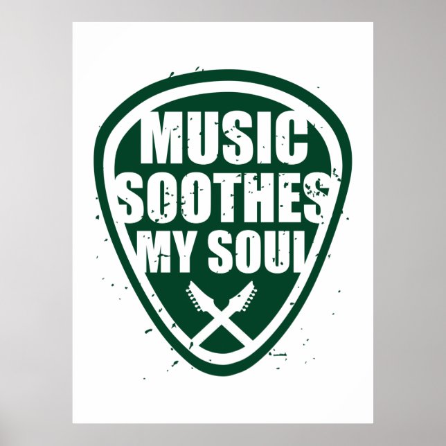 Póster La música suaviza mi alma (Frente)