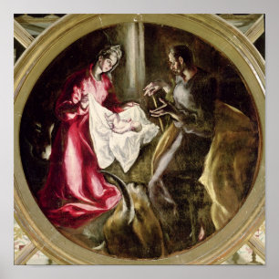 Póster La Natividad, 1587-1614