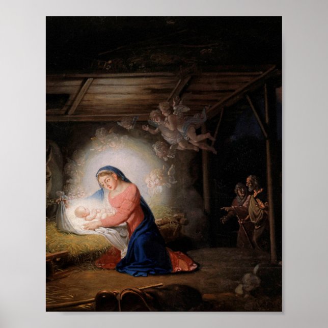 Póster La Natividad de Cristo (por Vladimir Borovikovsky) (Frente)
