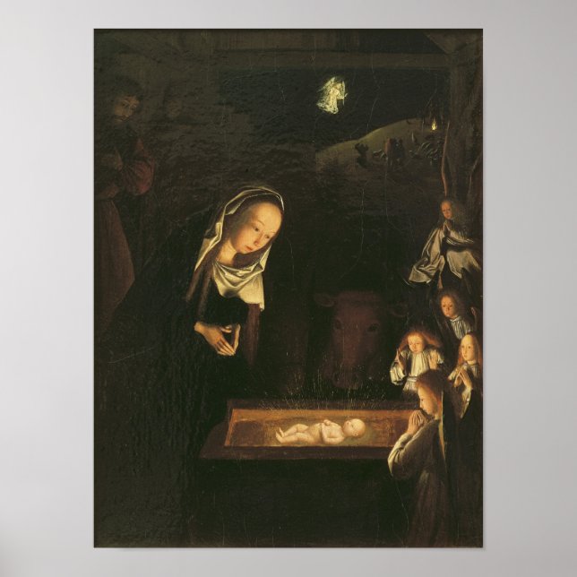 Póster La natividad de noche (Frente)